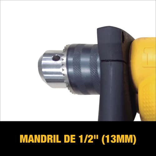 Furadeira De Impacto 13mm 750w Dewalt Dwd502 Com Velocidade Variável E Reversível Amarelo/preto 220v 50hz/60hz 6