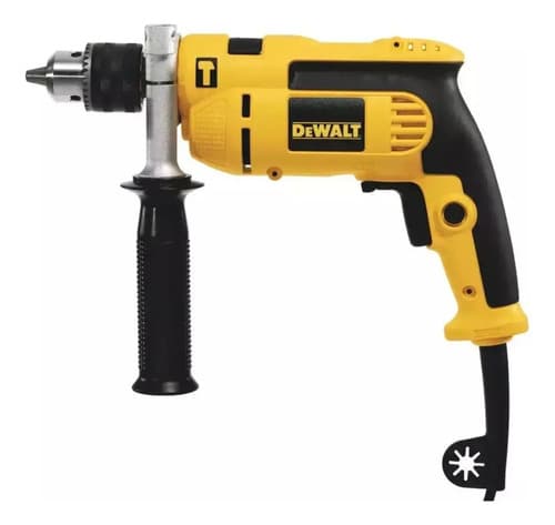 Furadeira De Impacto 13mm 750w Dewalt Dwd502 Com Velocidade Variável E Reversível Amarelo/preto 220v 50hz/60hz 3