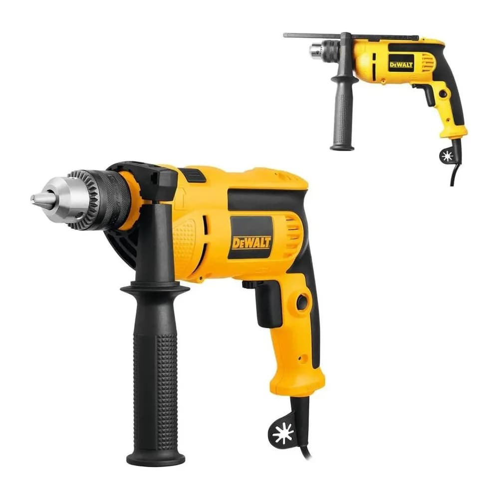 Furadeira 750W Vsr Hammer Drill Imp 220V 1/2 DWD502B2 Dewalt Amarelo 50HZ/60HZ
