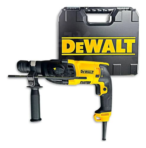 Martelete Perfurador Rompedor 3 Modos 1.500 Rpm Dewalt D25133k Com Maleta Amarelo 220v 60 Hz 10