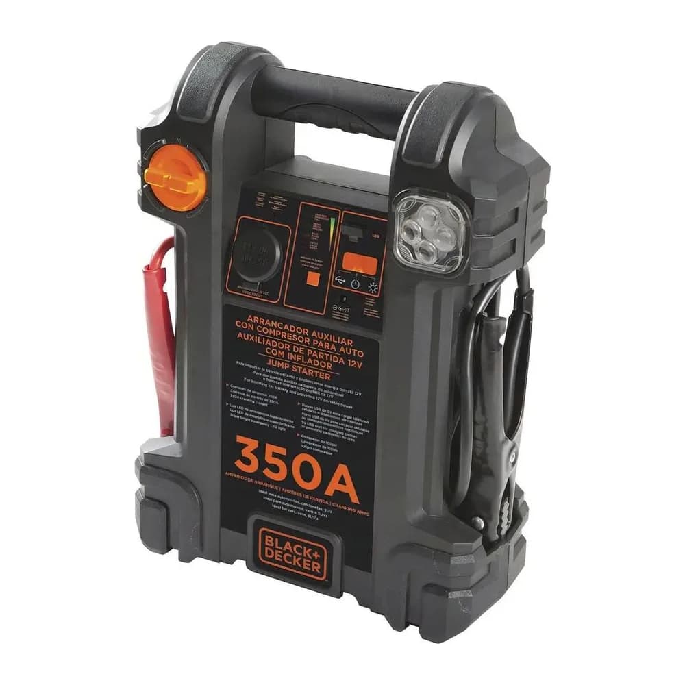 Auxiliar de Partida 350 Amperes 12V JS350CC Black + Decker – JS350CC-BR