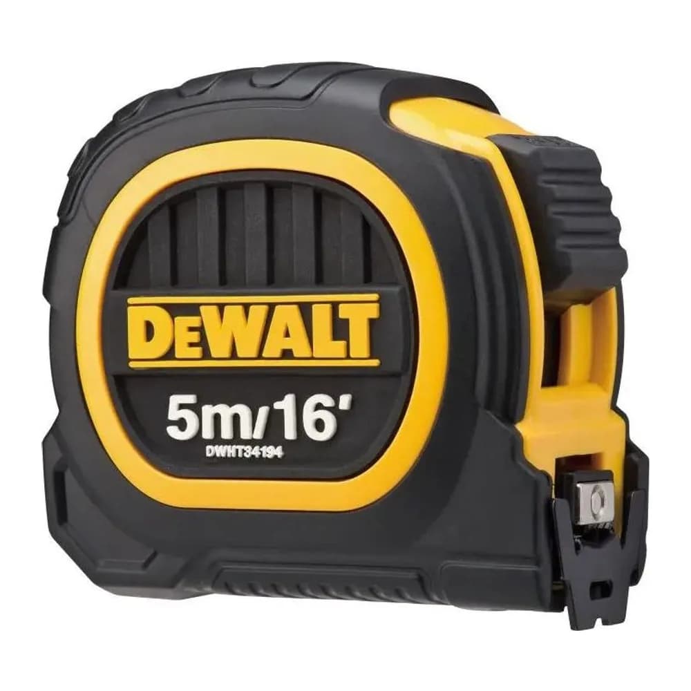 Trena Emborrachada de Bolso Dewalt Modelo DWHT34194L com Gancho Magnético 5M – DWHT34194L