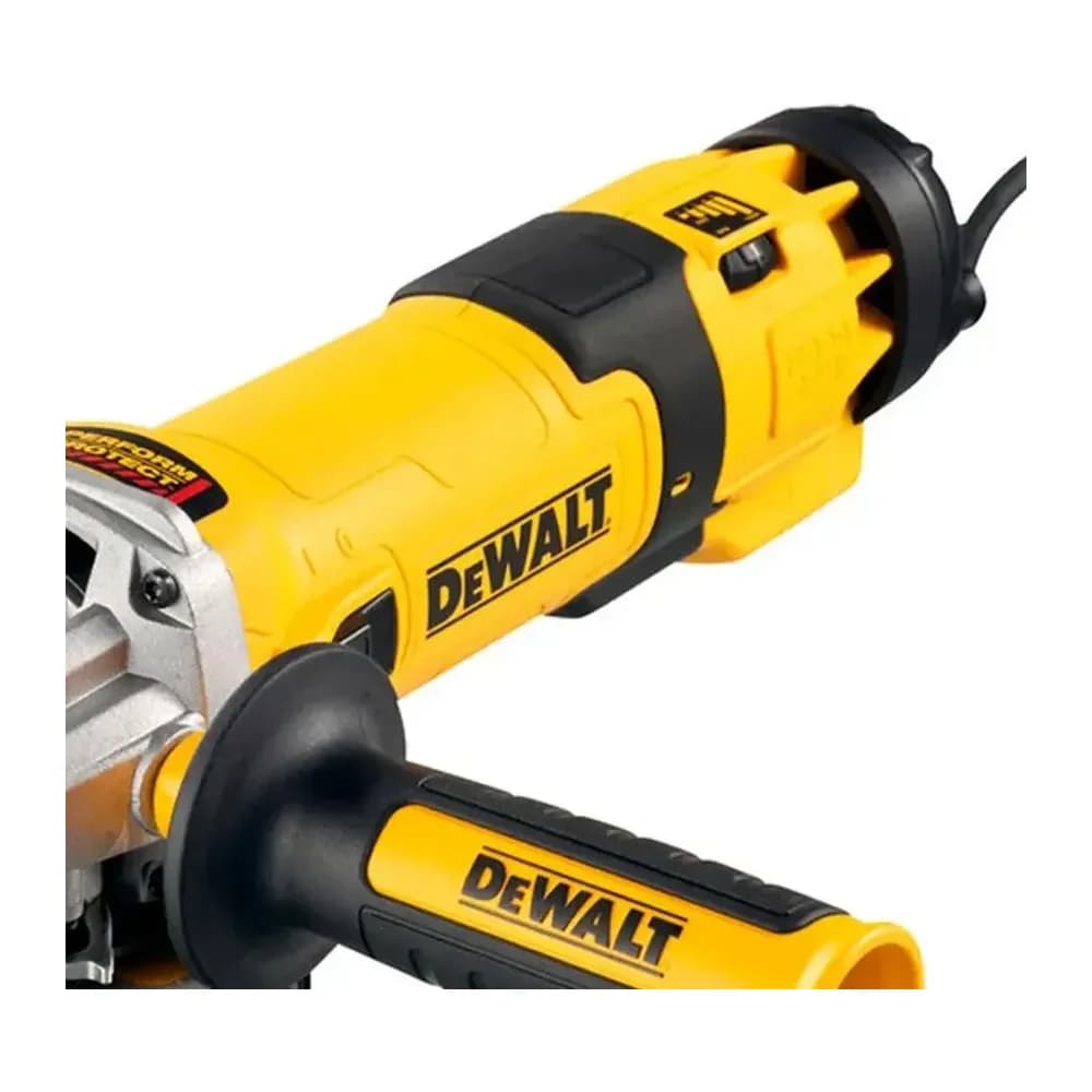 Esmerilhadeira Angular 125MM Dewalt Modelo DWE4336 com Potência de 1500W Amarelo 220V 50 HZ/60 Hz