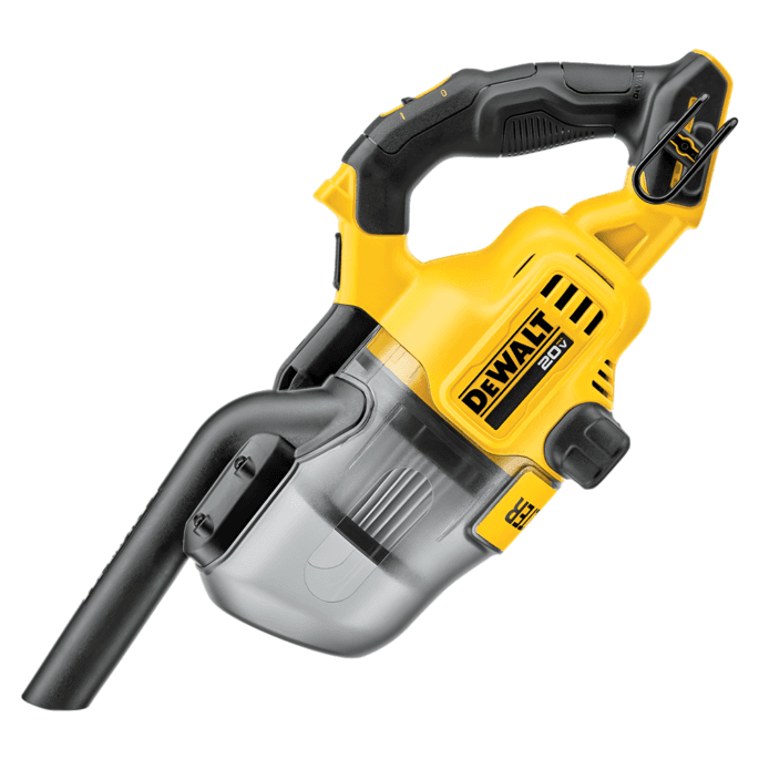 Aspirador De Pó Portátil Industrial Dewalt Modelo Dcv501hb Acompanha 6 Acessórios 20v Amarelo