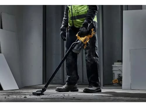 Aspirador De Pó Portátil Industrial Dewalt Modelo Dcv501hb Acompanha 6 Acessórios 20v Amarelo 7