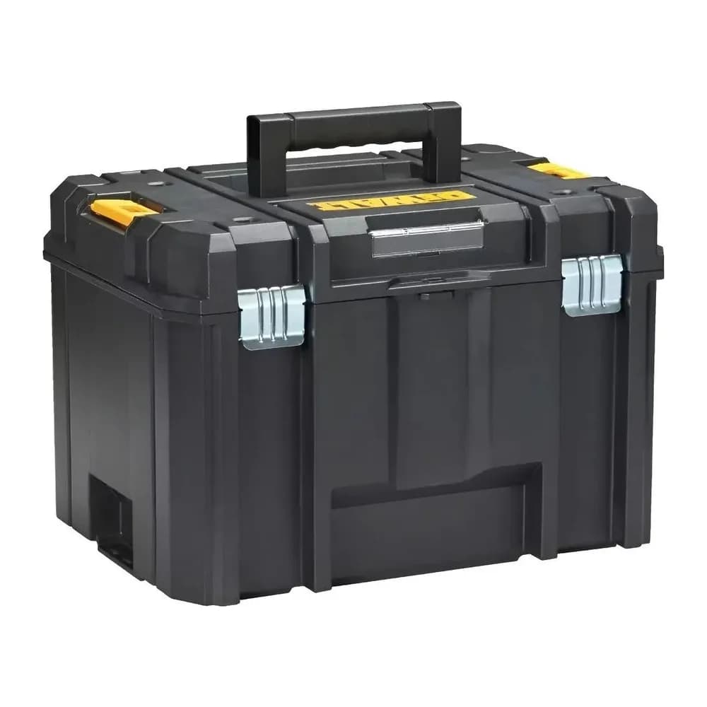Caixa Organizadora de Ferramentas Dewalt Modelo DWST17806 com Bandeja Removível 28L Preto