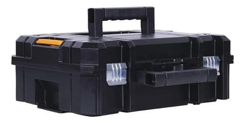 Caixa De Ferramentas 13 Dewalt Modelo Dwst17807 Com Bandeja Removível E Plataforma Flexível 11l Preto