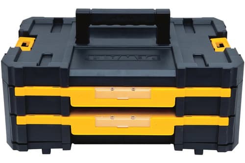 Caixa Organizadora De Ferramentas Dewalt Dwst17804 Capacidade De 7,5kg Preto/amarelo 6