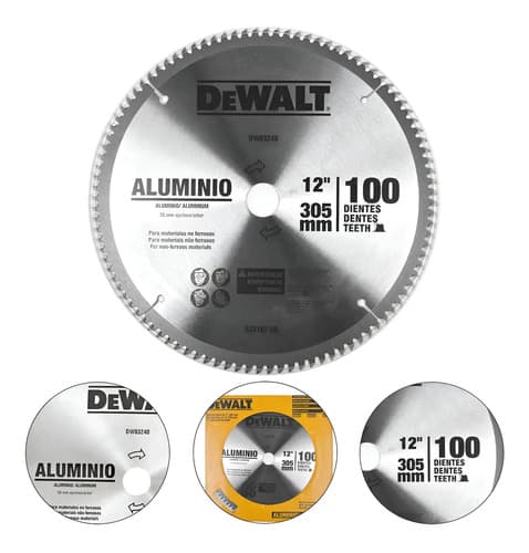 Disco De Serra De Madeira Dewalt Dwa03240 De 12 E 100 Dentes
