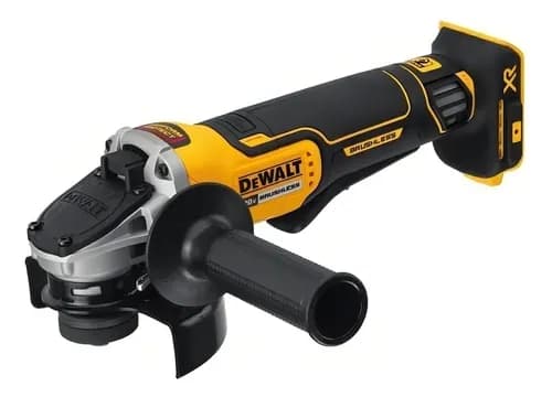 Esmerilhadeira Angular 115-125mm 20v Brushless Dewalt Dcg413p2 Velocidade 9000rpm Amarelo 127/220v
