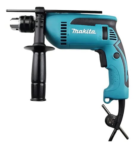 Furadeira Martelete Parafusadeira Elétrica De 13mm Makita Hp1640x2 680w + Accesorio Azul-turquesa 220v