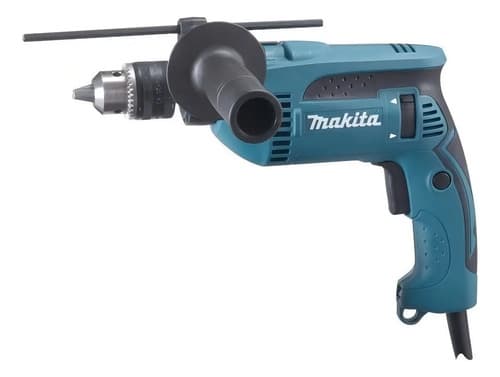 Furadeira Martelete Parafusadeira Elétrica De 13mm Makita Hp1640x2 680w + Accesorio Azul-turquesa 220v 6