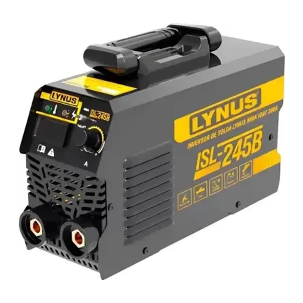 INVERSOR DE SOLDA LYNUS MMA / TIG 200A SERRALHEIRO BIVOLT ISL-245B – ISL-245B